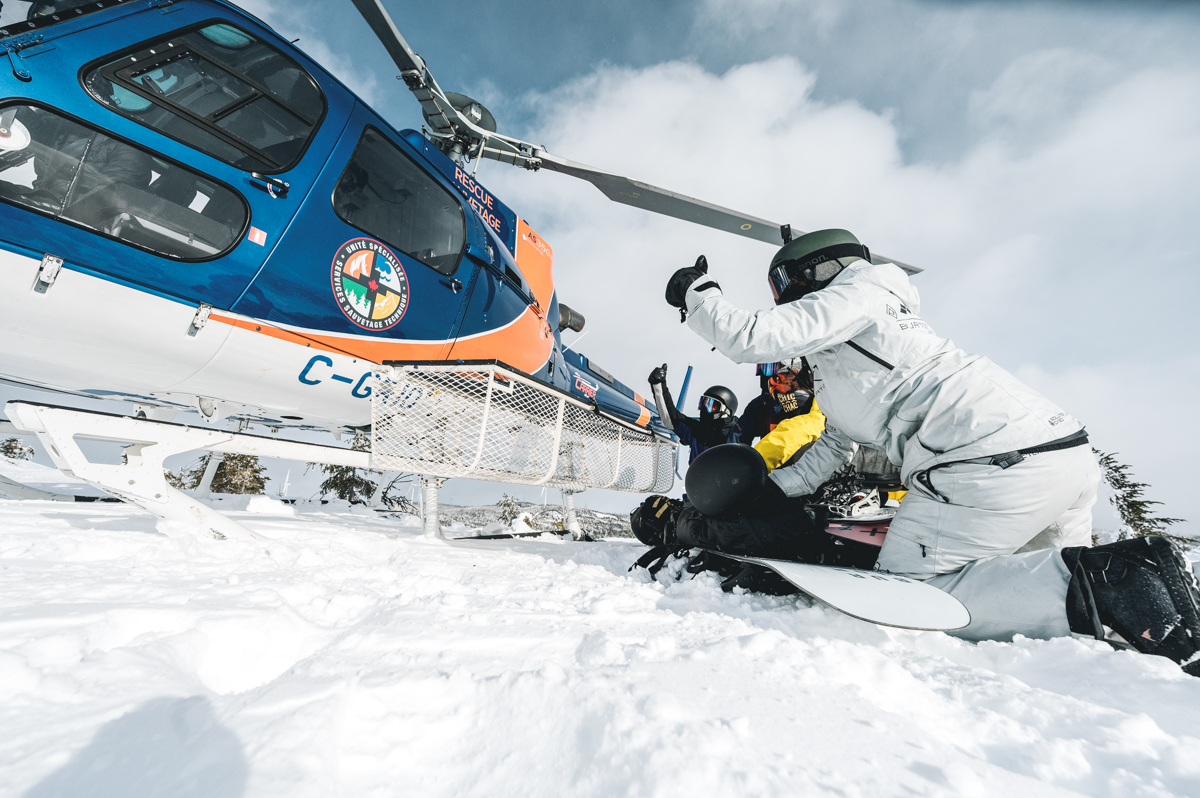 Ski et snowboard hors piste dans les Chic-Chocs