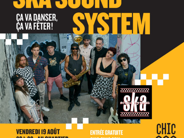 Programmation Août 2022 – Seb & Jess + Ska Sound System