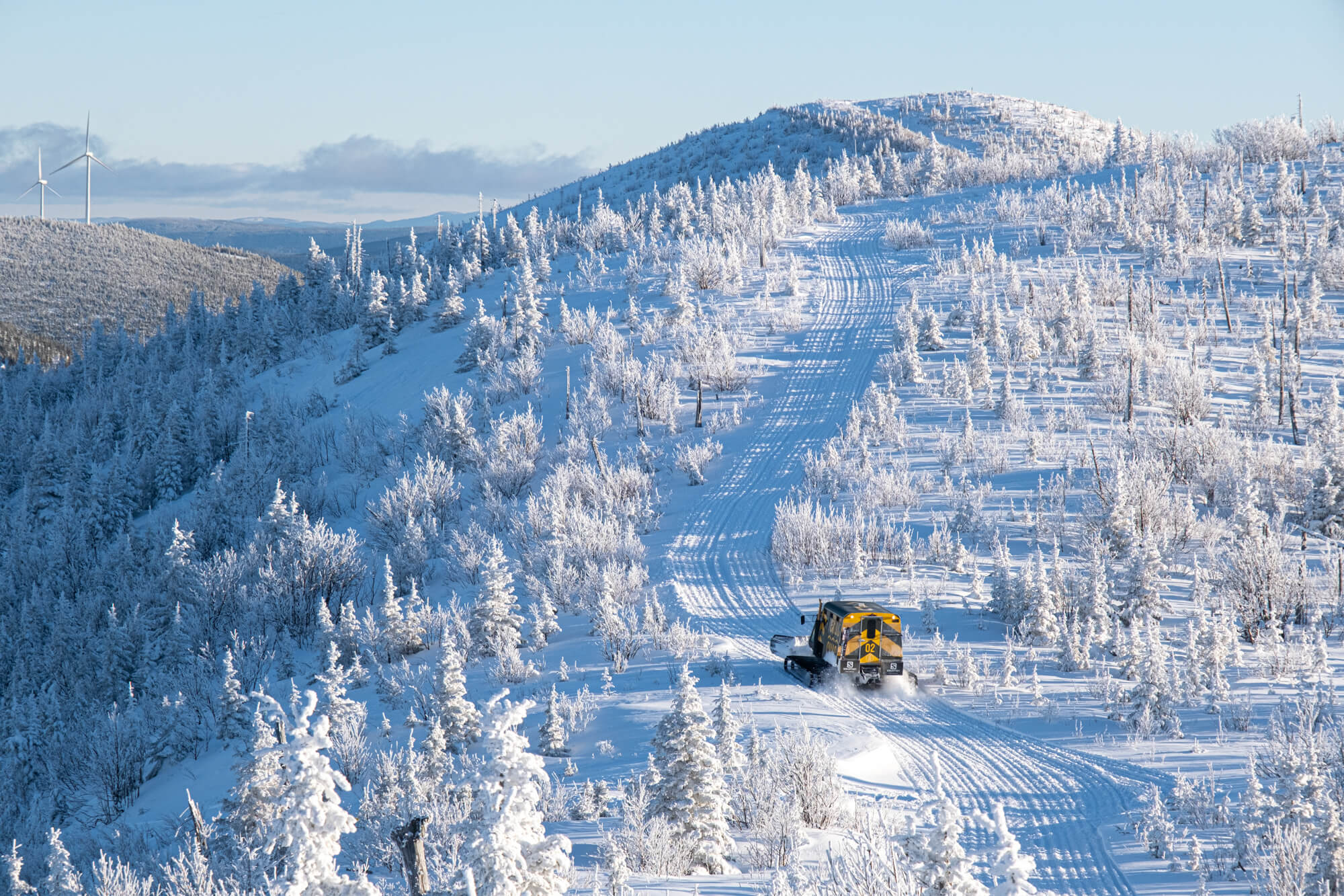 Ski et snowboard hors piste dans les Chic-Chocs